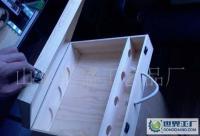 匠心定制，品味不凡 四瓶裝松木紅酒禮盒廠家直銷服務(wù)